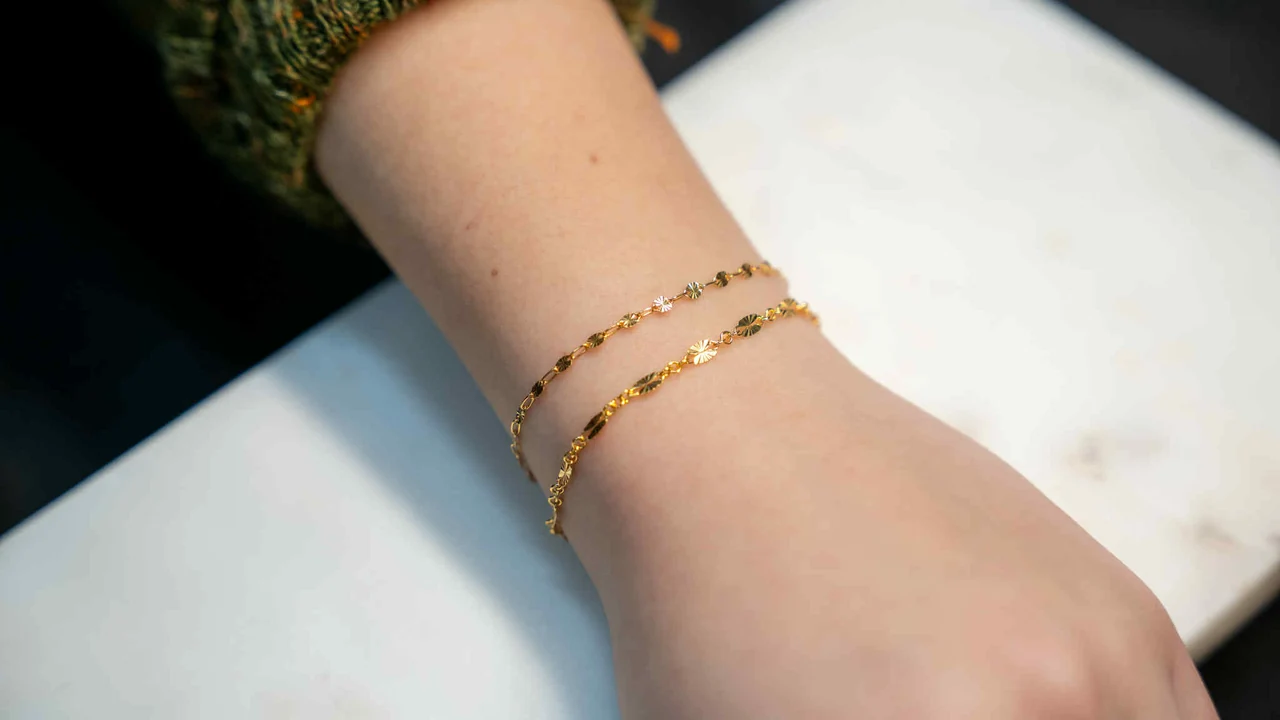 Heart Lynx bracelets shown on the published home page